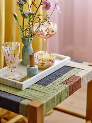 Салатник Bloomingville Lilya, стекло, 11,5 см, розовый