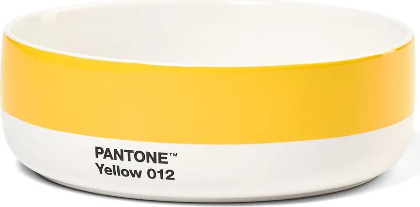 Салатник Copenhagen Design Pantone, фарфор, 14,5 см, жёлтый