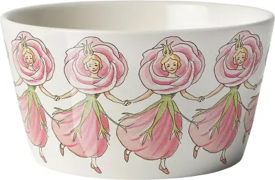 Салатник Design House Stockholm Elsa Beskow, фарфор, 13 см, розовый