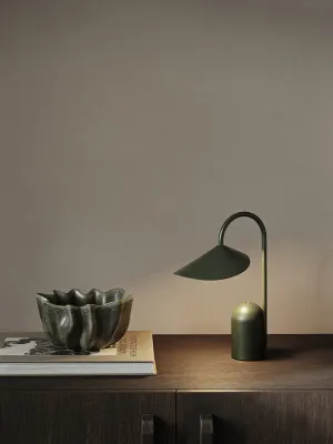 Салатник Ferm Living Nium, каменная керамика, 22 см, зелёный