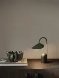 Салатник Ferm Living Nium, каменная керамика, 22 см, зелёный — фото 1