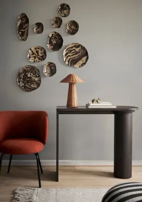 Салатник ferm living ryu, каменная керамика, коричневый · арт. fabr 1104268263