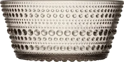 Салатник Iittala Kastehelmi, стекло, 11 см, бежевый