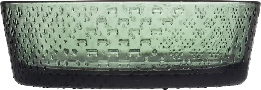 Салатник Iittala Tundra, стекло, 15 см, зелёный