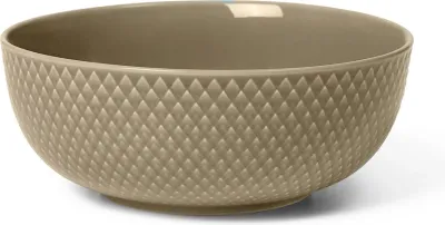Салатник Lyngby Rhombe Earth, фарфор, 15,5 см, коричневый