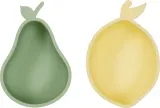 Набор салатников OYOY Lemon Pear, 2 предмета, силикон, овальные, 13 19 см — фото 3