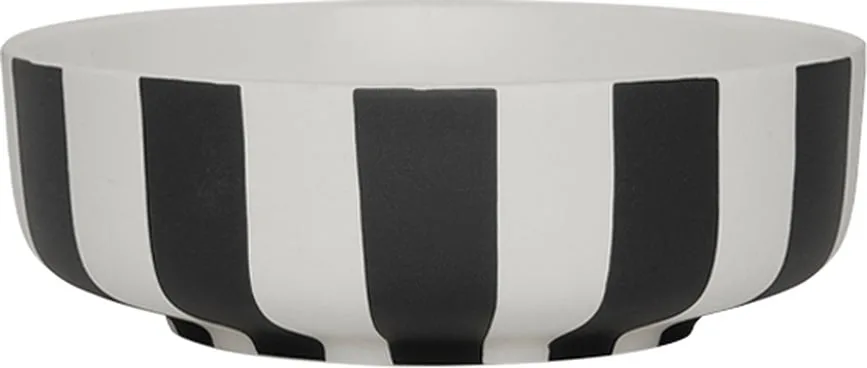 Салатник oyoy toppu, каменная керамика, чёрный · арт. fabr L301190