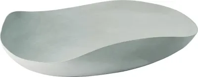 Салатник Philippi Leaf, нержавеющая сталь, 47 см, серый