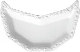 Блюдо сервировочное Rosenthal Maria, овальное, фарфор, 11,8 18,4 см, белое — фото 1