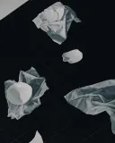 Набор салатников Serax Perfect Imperfection Hachi-Boru, 6 предметов, костяной фарфор, овальные, 13 16 см, белый — фото 1