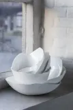 Набор салатников Serax Perfect Imperfection Hachi-Boru, 6 предметов, костяной фарфор, овальные, 13 16 см, белый — фото 6
