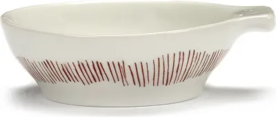 Набор салатников serax feast, 4 предмета, каменная керамика, белый · арт. fabr B8921012B