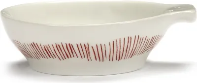 Набор салатников serax feast, 4 предмета, каменная керамика, белый · арт. fabr B8921011F