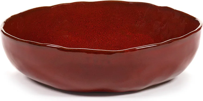 Салатник serax la m re, каменная керамика, красный · арт. fabr B5123015-317