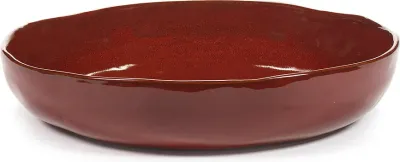 Салатник serax la m re, каменная керамика, красный · арт. fabr B5123017-317
