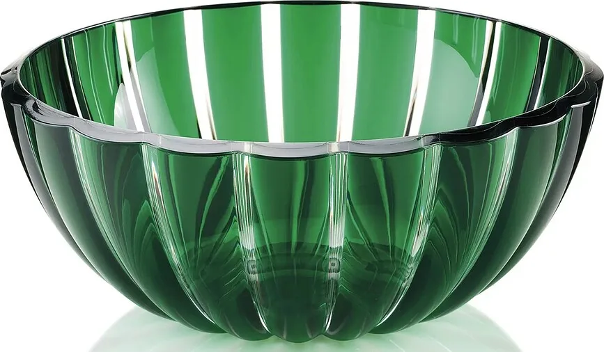 Салатник Guzzini Dolcevita L, пластик, 25 см, зелёный