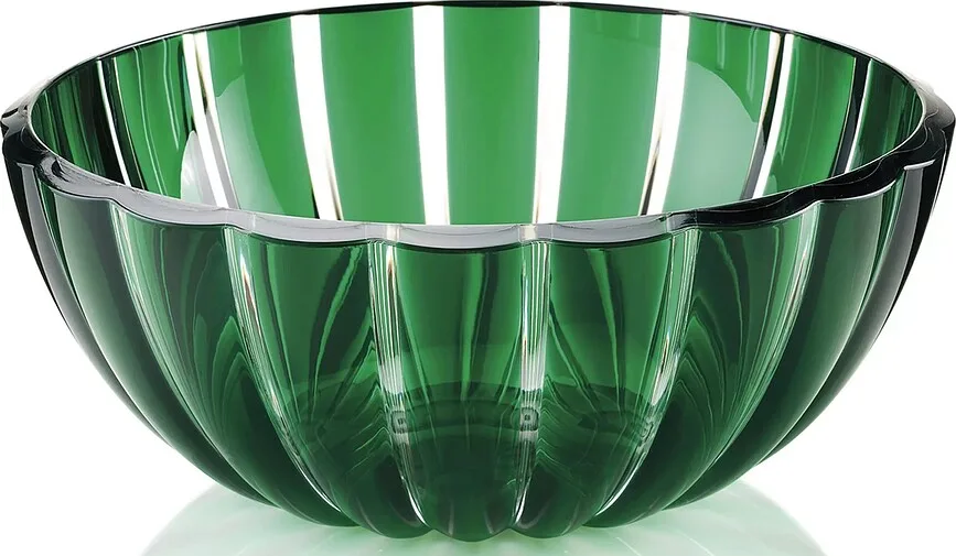 Салатник Guzzini Dolcevita XL, пластик, 30 см, зелёный