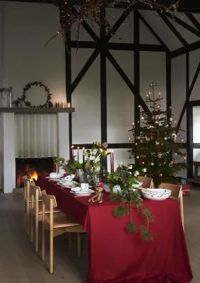 Салатник K hler Hammersh i Christmas, фарфор, 30 см
