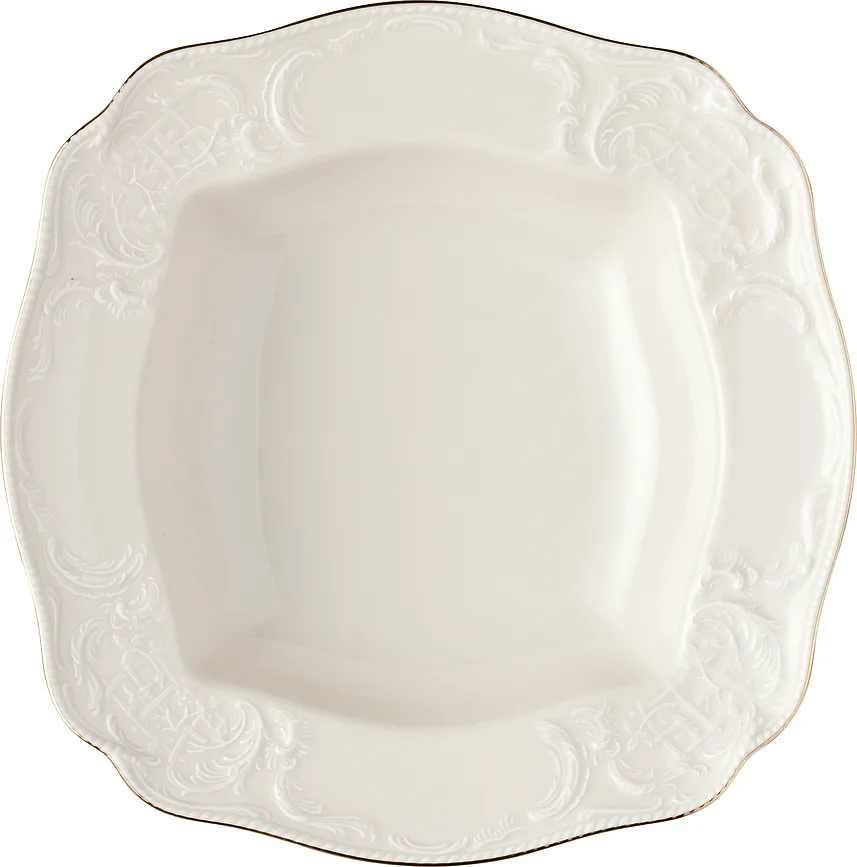Салатник Rosenthal Sanssouci Elf Gold, фарфор, 28 см, золотой
