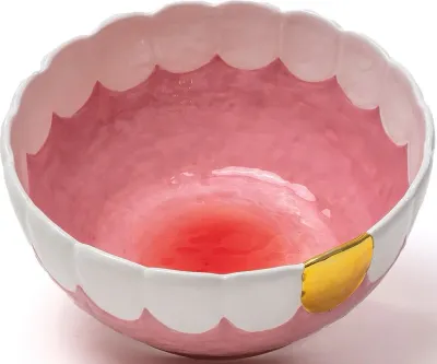 Салатник Seletti Blow Toothy Frootie, керамика, 28,5 см