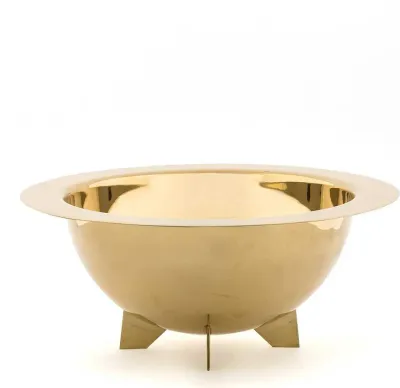 Салатник Seletti Lunar, латунь, 34 см