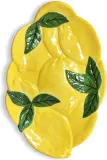 Блюдо сервировочное &K Amsterdam Lemon, овальное, керамика, 19 28,5 см, разноцветное — фото 2