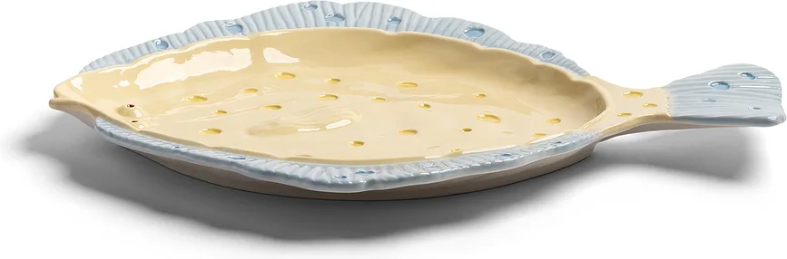 Блюдо сервировочное &K Amsterdam Plaice, овальное, каменная керамика, 29,5 37 см, разноцветное