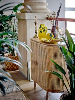 Блюдо сервировочное Bloomingville Limone, овальное, каменная керамика, 21 36 см, жёлтое