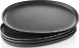 Блюдо сервировочное Eva Solo Talerz Nordic Kitchen, овальное, каменная керамика, 18,5 26 см, чёрное — фото 4