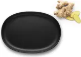 Блюдо сервировочное Eva Solo Talerz Nordic Kitchen, овальное, каменная керамика, 18,5 26 см, чёрное — фото 6