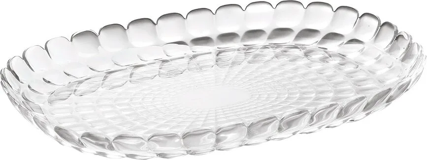 Блюдо сервировочное Guzzini Tiffany, овальное, пищевой пластик, 22,5 32 см