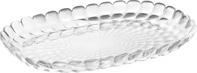 Блюдо сервировочное Guzzini Tiffany, овальное, пищевой пластик, 22,5 32 см