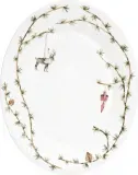 Блюдо сервировочное K hler Hammersh i Christmas, овальное, фарфор, 27 34 см — фото 1