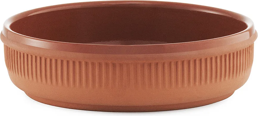 Блюдо сервировочное Normann Copenhagen Junto, круглое, терракота, 14 см