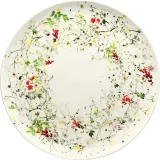 Блюдо сервировочное Rosenthal Brillance Tajemniczy Ogrod, круглое, костяной фарфор, 32 см, белое — фото 1