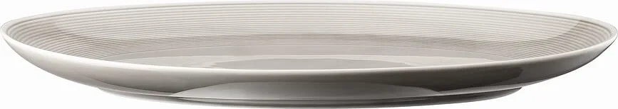 Блюдо сервировочное Rosenthal Thomas Loft Moon Grey, овальное, фарфор, 24 33,8 см, серое