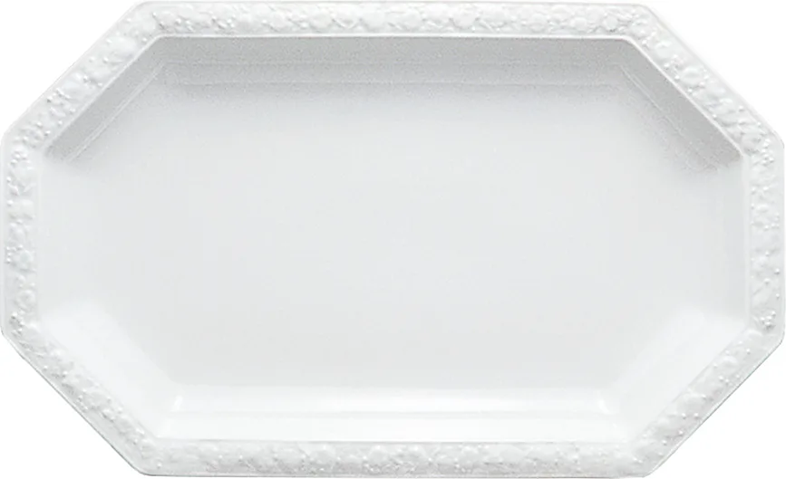 Блюдо сервировочное Rosenthal Maria, прямоугольное, фарфор, 23,8 38,3 см, белое