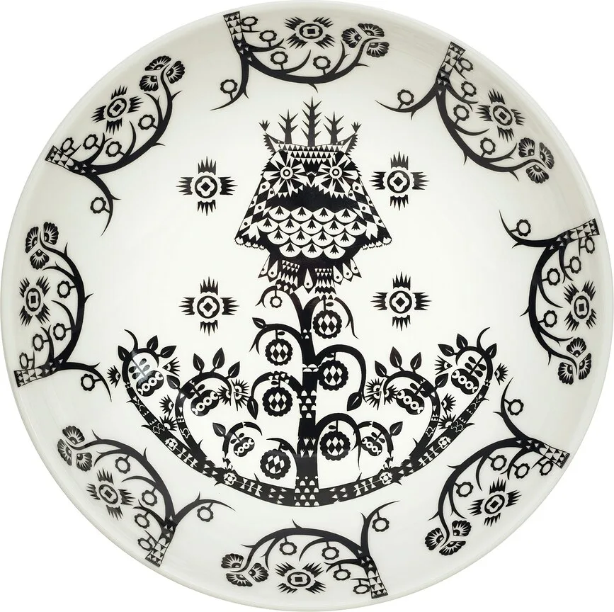 Тарелка глубокая Iittala Taika, фарфор, 20,2 см
