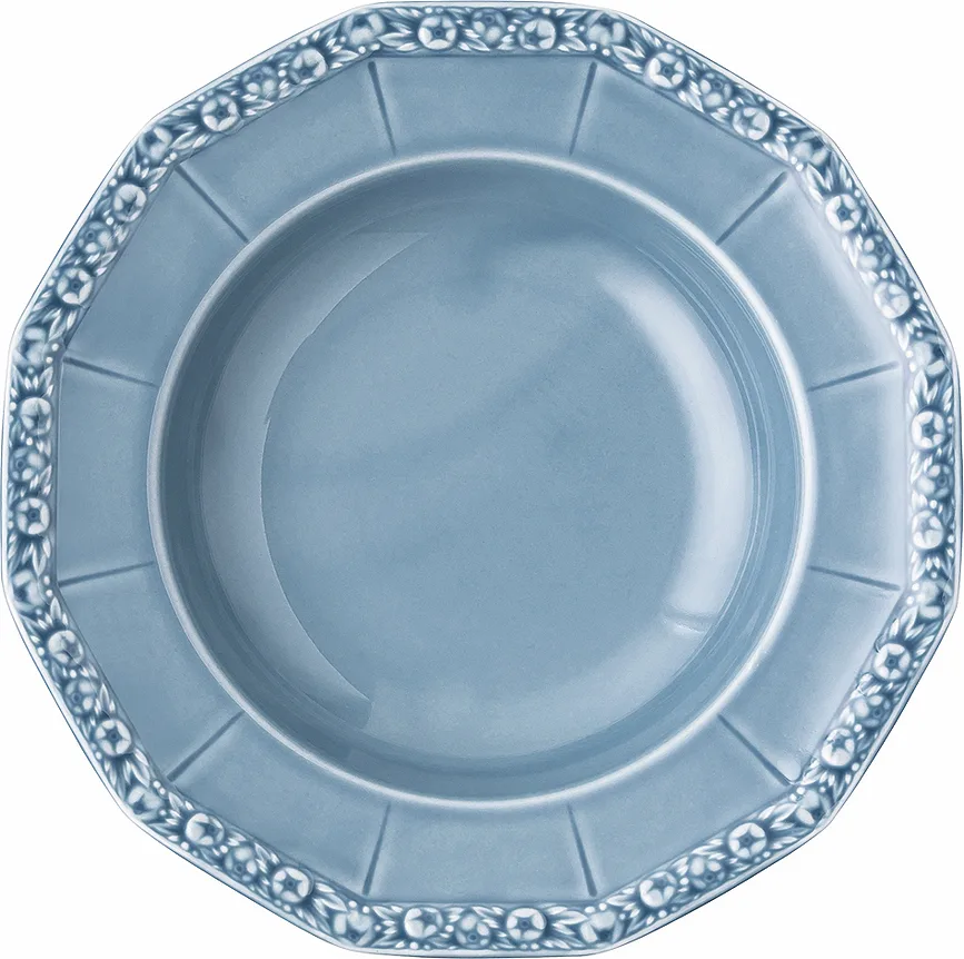 Тарелка глубокая Rosenthal Maria en Vogue Blue, фарфор, 23,6 см, синяя