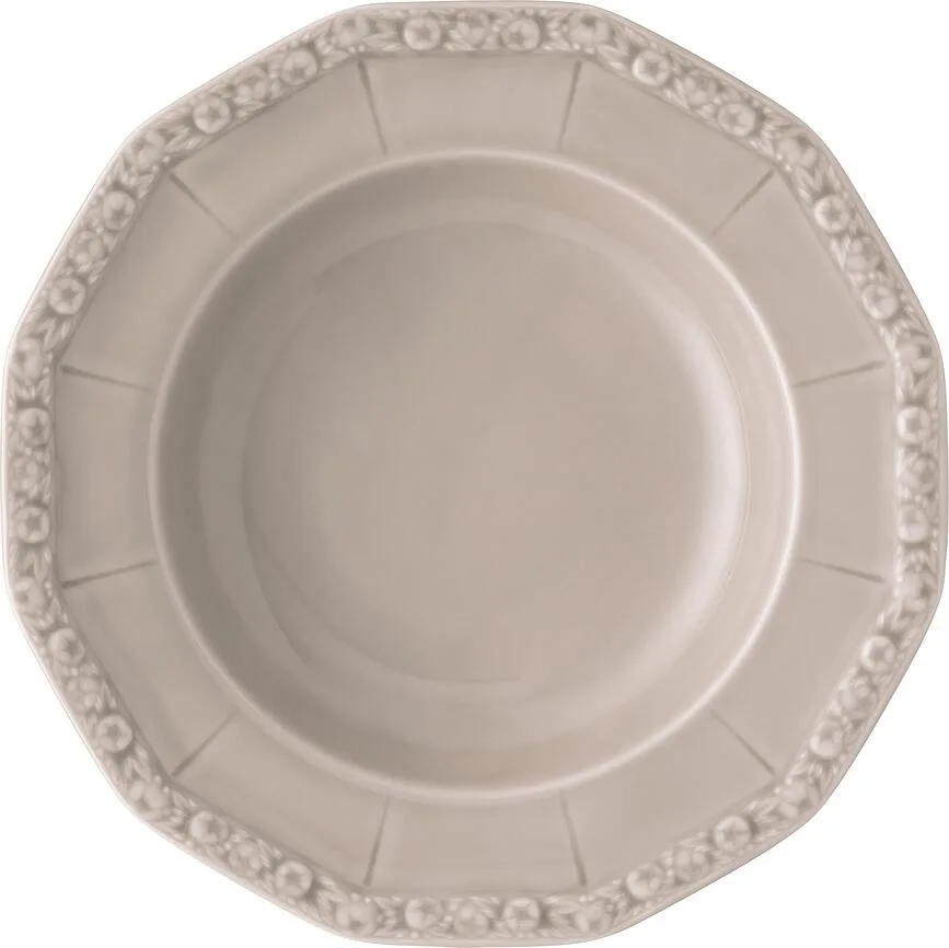 Тарелка глубокая Rosenthal Maria en Vogue Sand, фарфор, 23,6 см, бежевая