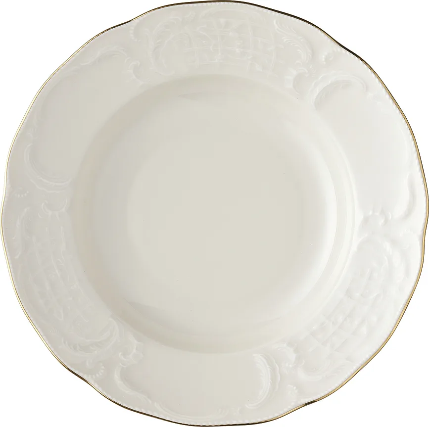 Тарелка глубокая Rosenthal Sanssouci Elf Gold, фарфор, 23,3 см