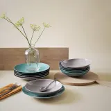 Тарелка глубокая Rosenthal Thomas Loft Moon Grey, фарфор, 24 см, серая — фото 4