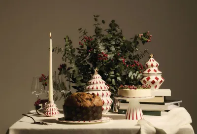 Тарелка сервировочная Alessi Delight, фарфор, 30 см, белая