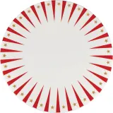 Тарелка сервировочная Alessi Delight, фарфор, 30 см, белая — фото 3