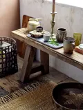 Тарелка закусочная Bloomingville Risa, каменная керамика, 14 см, коричневая — фото 3