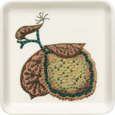 Тарелка сервировочная Iittala Taika Sato, фарфор, 12 см, белая