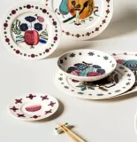 Тарелка сервировочная Iittala Taika Sato, фарфор, 30 см, разноцветная — фото 1