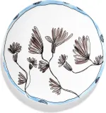 Тарелка сервировочная Serax Midnight Flowers, костяной фарфор, 35 см, синяя — фото 1