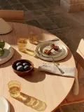 Тарелка обеденная Ferm Living Erena, каменная керамика, 29 см, бежевая — фото 6
