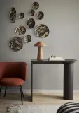 Тарелка обеденная Ferm Living Ryu, каменная керамика, 26 см, коричневая — фото 1